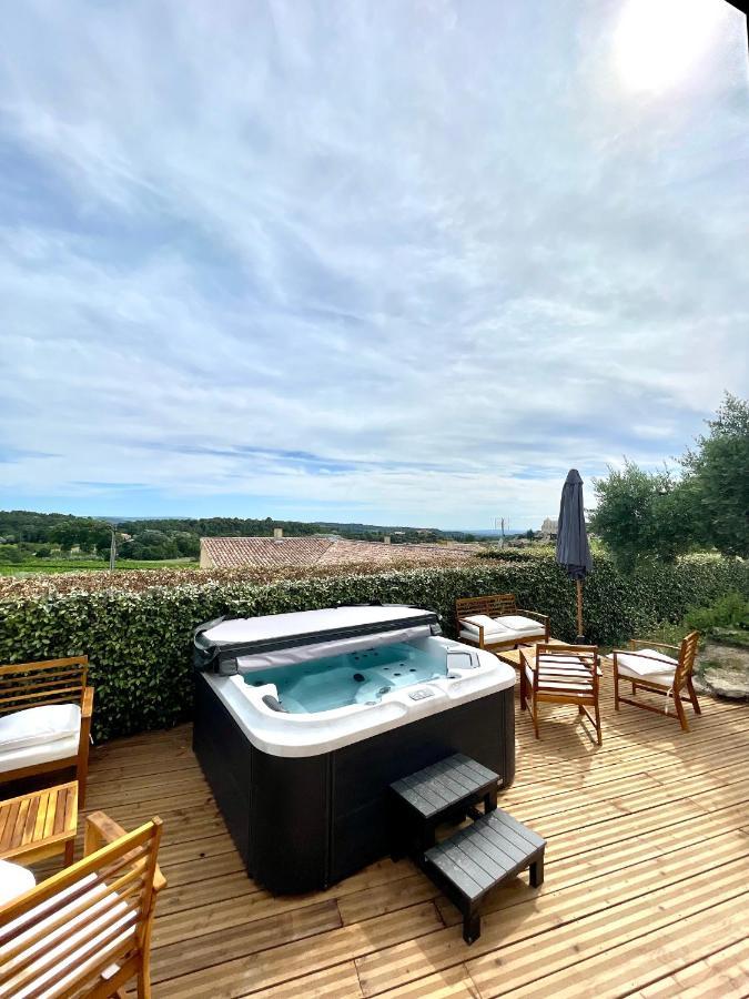 Chambre D'Hotes Avec Jacuzzi Ventoux Cocoon Bédoin Exterior foto